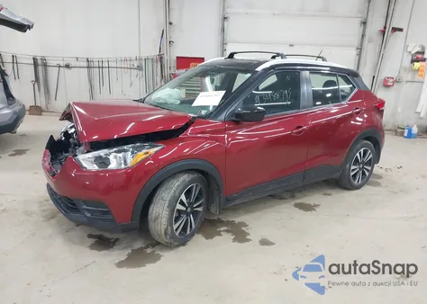 2020 Nissan Kicks Sv Xtronic Cvt z USA, uszkodzony, nr VIN 3N1CP5CV9LL566052